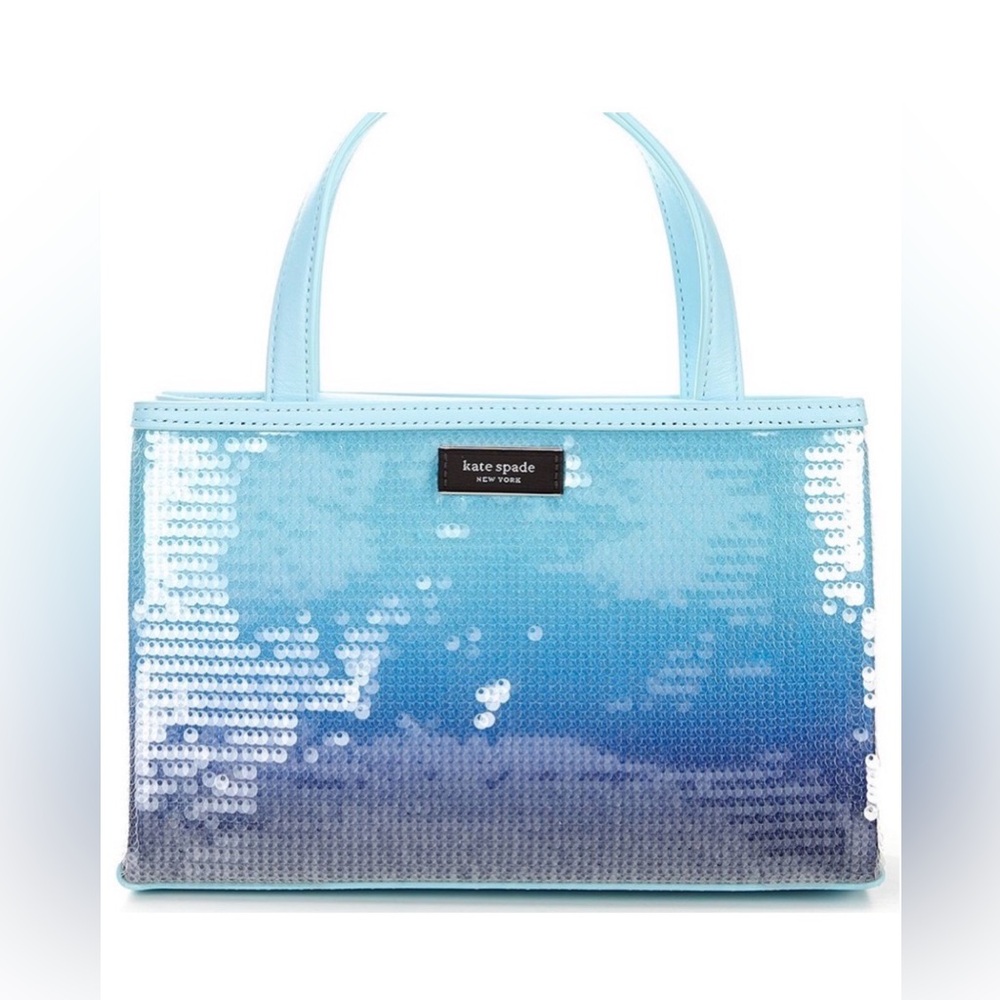 Kate Spade Sam Icon Ombré Sequin Tote NWT